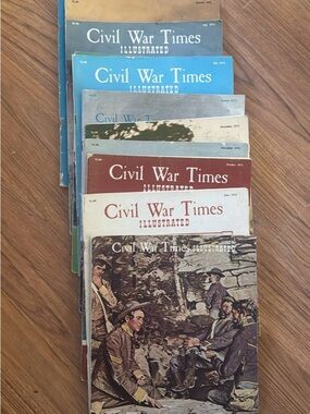 Civil War Times Illustrated Vintage Magazine Lot - Assorted Covers
